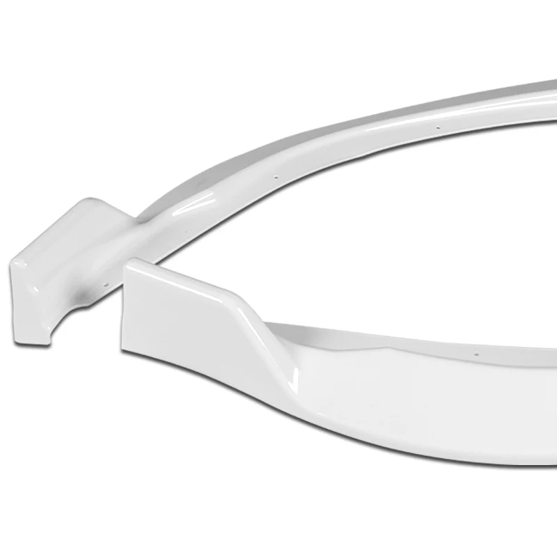 For 2014-2016 Toyota Corolla Base L/LE Model Painted White Front Bumper Body Splitter Spoiler Lip 3PCS - Image 3
