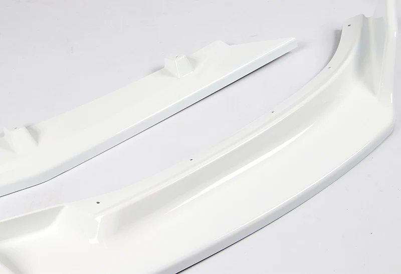 For 2014-2018 Mazda 3 Axela Painted White Front Bumper Body Splitter Spoiler Lip 3PCS - Image 2