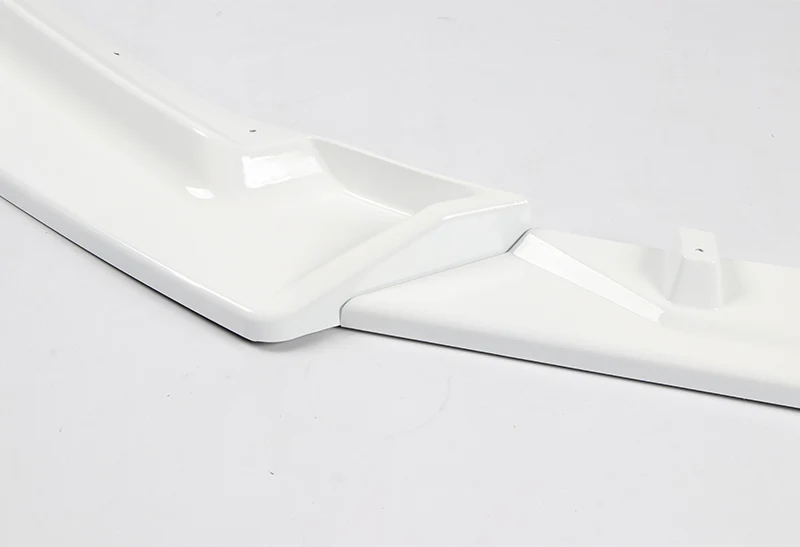 For 2014-2018 Mazda 3 Axela Painted White Front Bumper Body Splitter Spoiler Lip 3PCS - Image 3