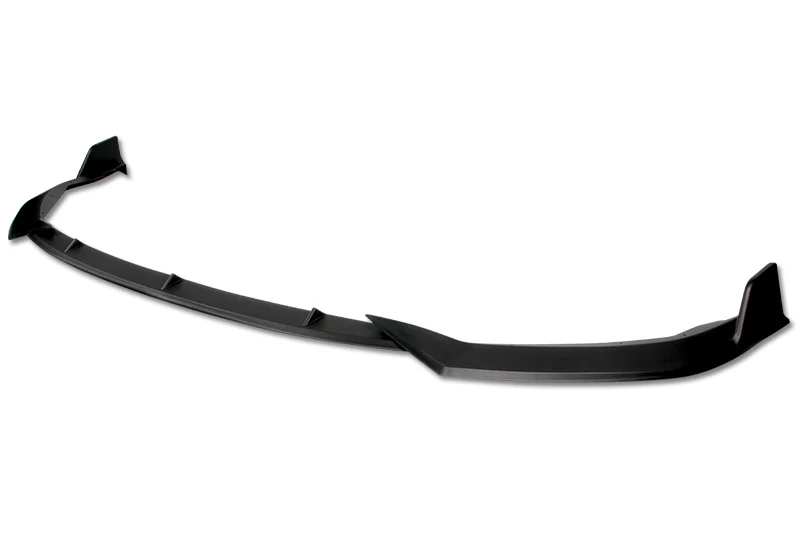 For 2020-2021 Toyota Corolla L / XLE Unpainted Matte Black Front Bumper Body Splitter Spoiler Lip 3PCS - Image 4