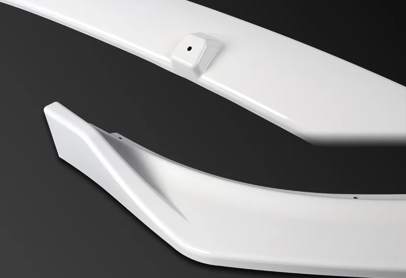 For 2014-2018 Mazda6 Mazda 6 Painted White Front Bumper Body Splitter Spoiler Lip 3PCS - Image 2