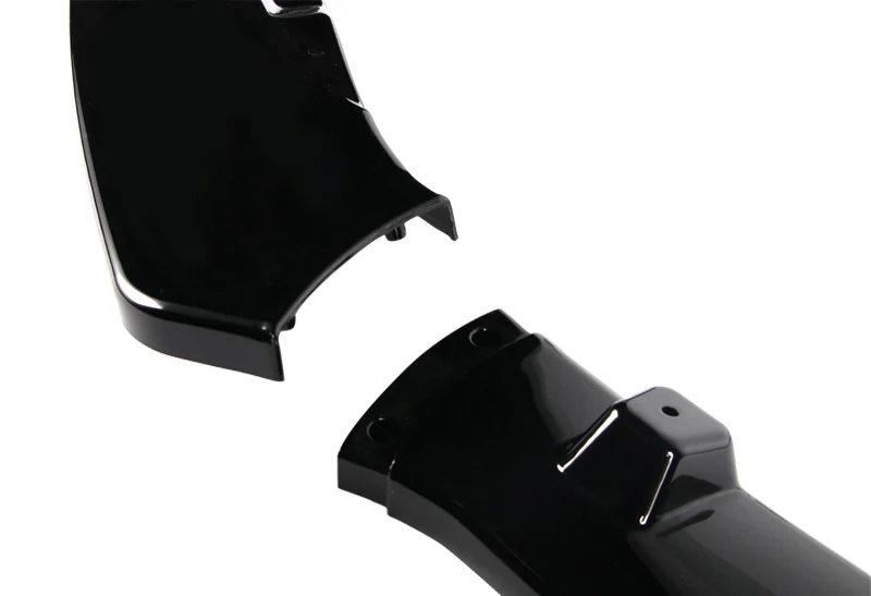 For 2014-2018 Mazda6 Mazda 6 Painted Black Front Bumper Body Splitter Spoiler Lip 3PCS - Image 2