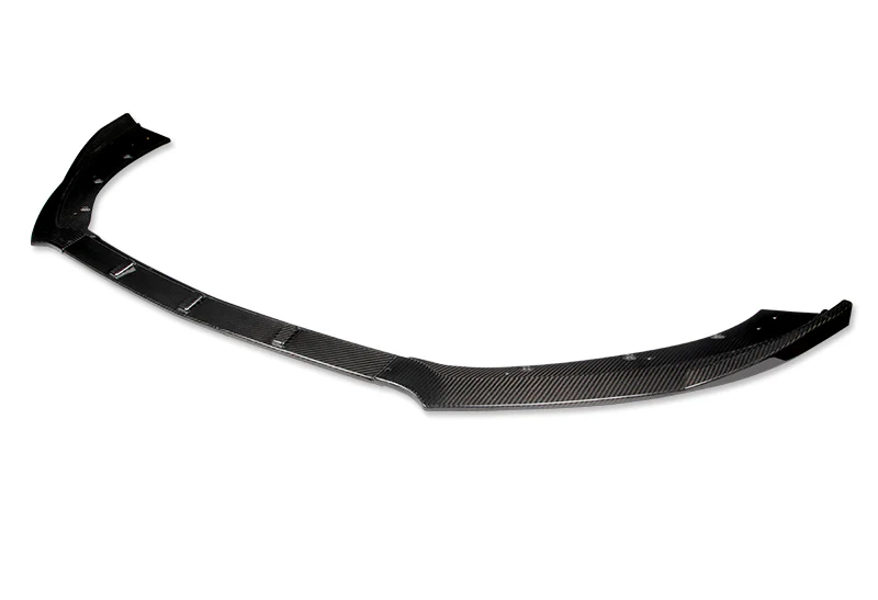 For 2015-2017 Ford Mustang Real Carbon Fiber Front Bumper Body Splitter Spoiler Lip 3PCS - Image 3