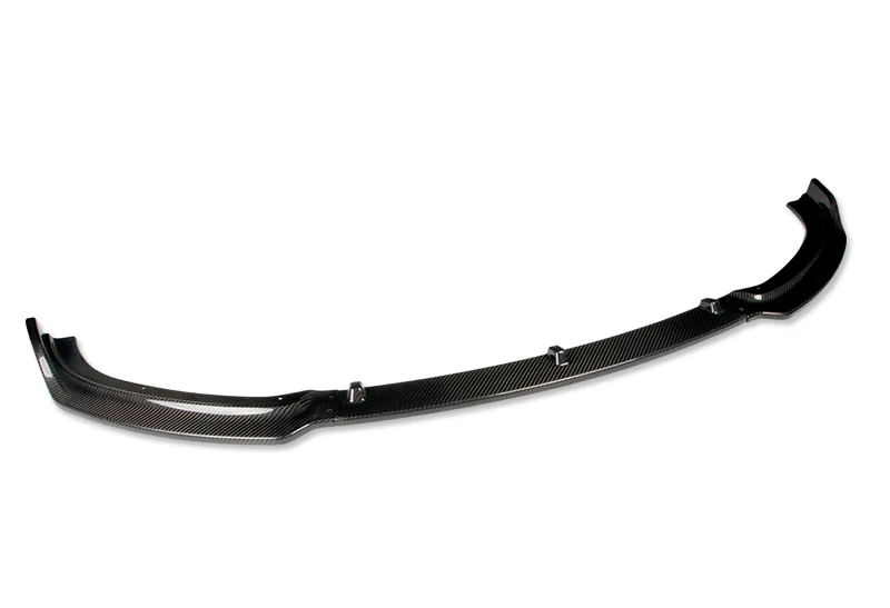 For 2013-2018 BMW F30 3-Series Base Real Carbon Fiber Front Bumper Body Splitter Spoiler Lip 3PCS - Image 4