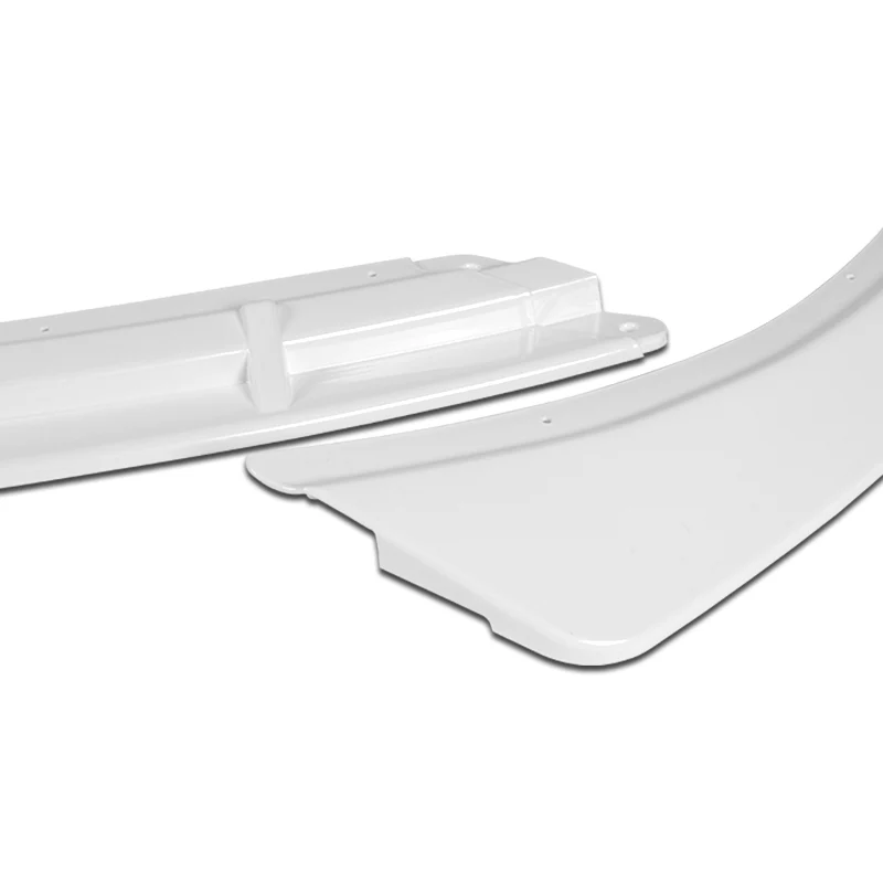 For 2016-2018 Kia Optima LX EX STP-Style Painted White Front Bumper Body Splitter Spoiler Lip 3PCS - Image 2