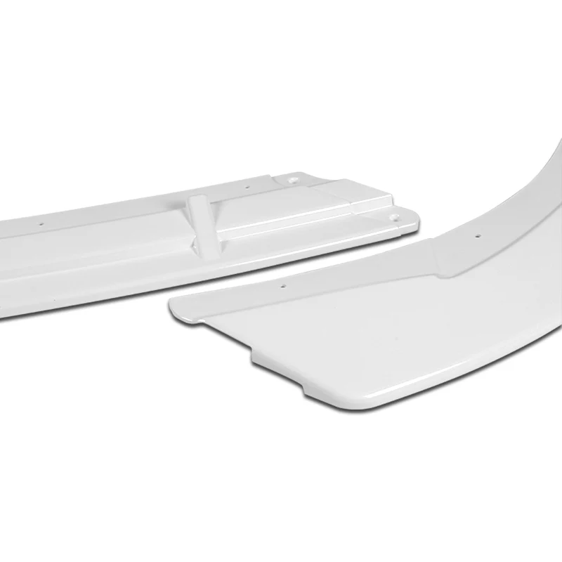 For 2016-2018 Kia Optima SX SXL STP-Style Painted White Front Bumper Body Splitter Spoiler Lip 3PCS - Image 2