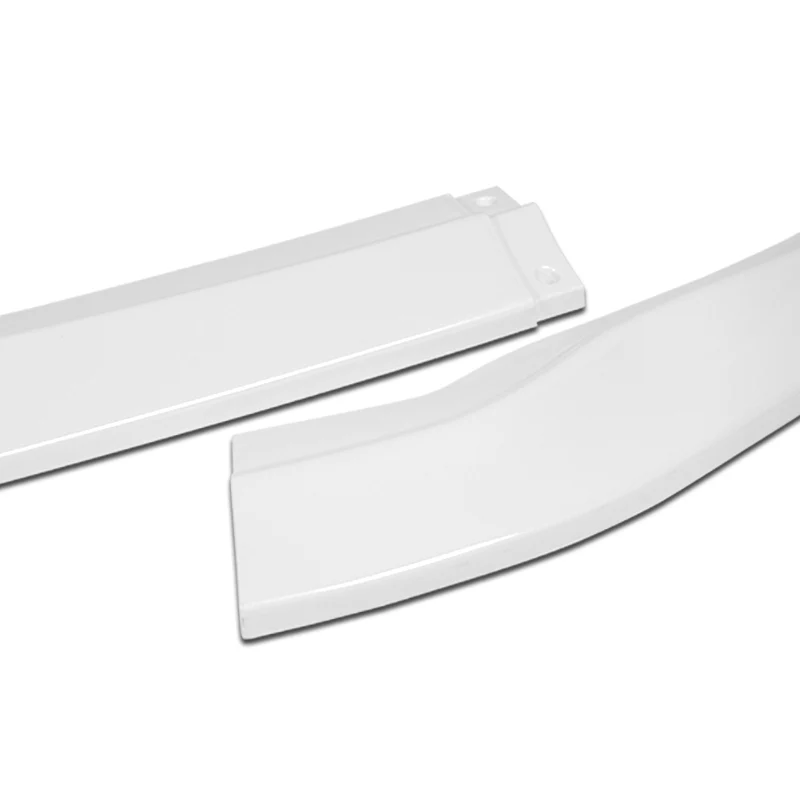 For 2016-2018 Lexus ES300H ES350 Painted White Front Bumper Body Splitter Spoiler Lip 3PCS - Image 2