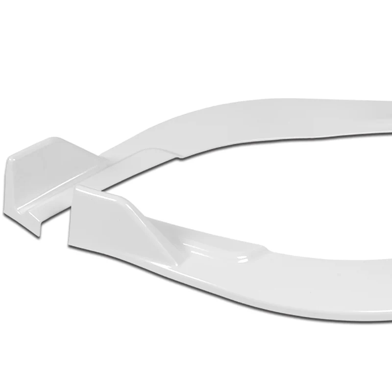 For 2016-2018 Lexus ES300H ES350 Painted White Front Bumper Body Splitter Spoiler Lip 3PCS - Image 3