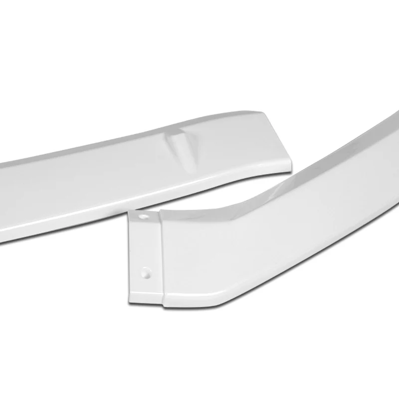 For 2016-2018 Nissan Maxima GT-Style Painted White Front Bumper Body Splitter Spoiler Lip 3PCS - Image 2