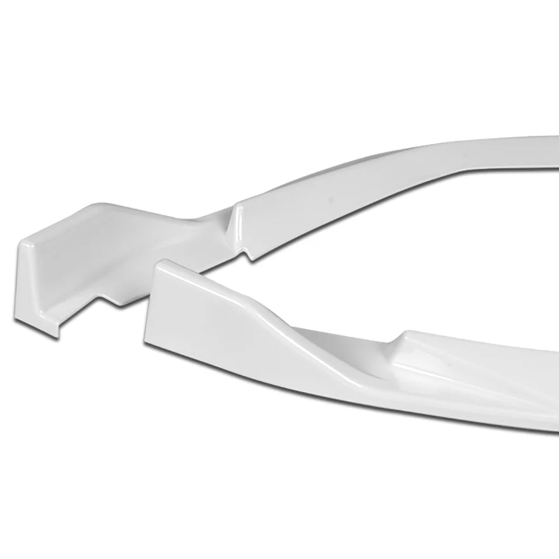 For 2016-2018 Nissan Maxima GT-Style Painted White Front Bumper Body Splitter Spoiler Lip 3PCS - Image 3