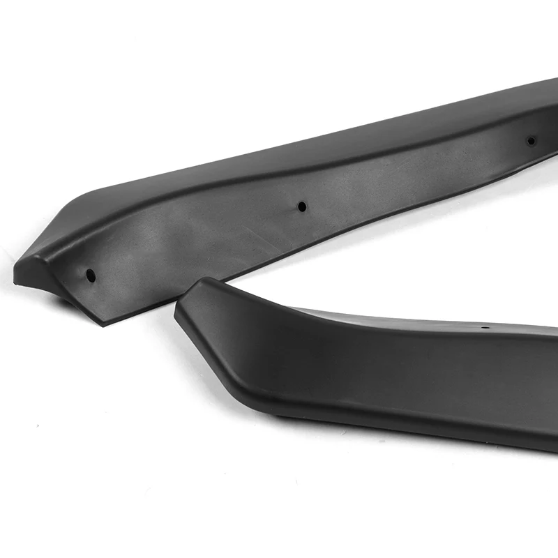 For 2003-2005 Nissan 350Z Z33 CT-Style Matte Black Front Bumper Body Splitter Spoiler Lip 3PCS - Image 4