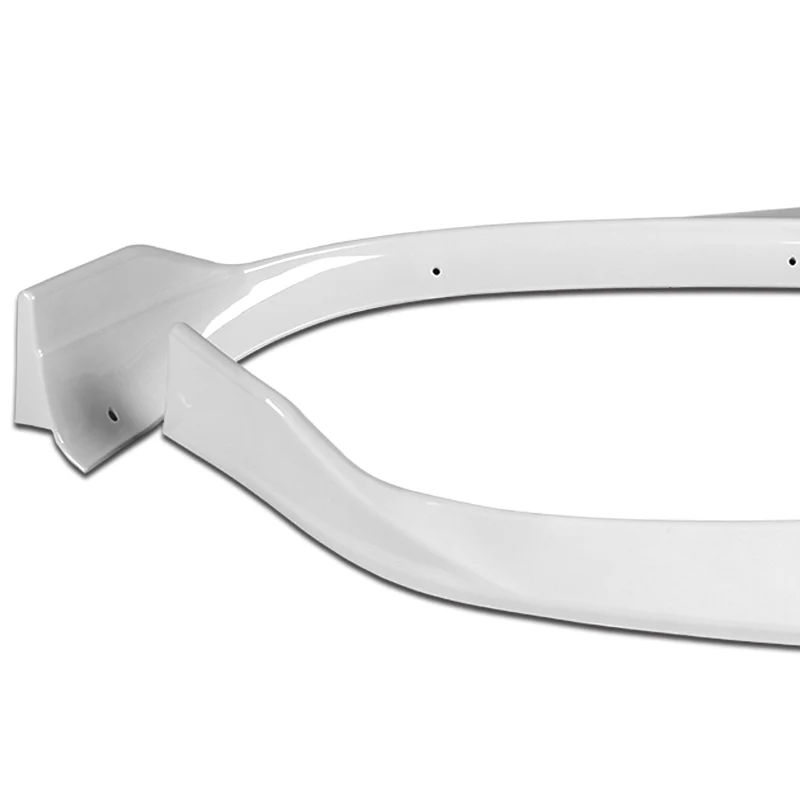 For 2016-2020 Tesla Model S STP-Style Painted White Front Bumper Body Splitter Spoiler Lip 3PCS - Image 3