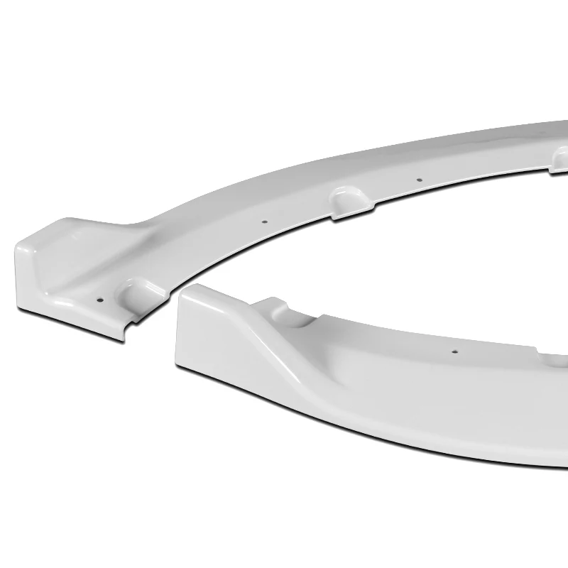 For 2016-2021 Mazda Miata MX-5 MP-Style JDM Painted White Front Bumper Body Splitter Spoiler Lip 3PCS - Image 3