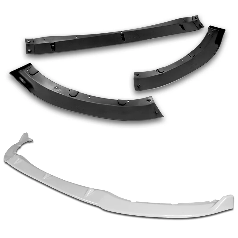 For 2016-2021 Mazda Miata MX-5 MP-Style JDM Painted White Front Bumper Body Splitter Spoiler Lip 3PCS - Image 4
