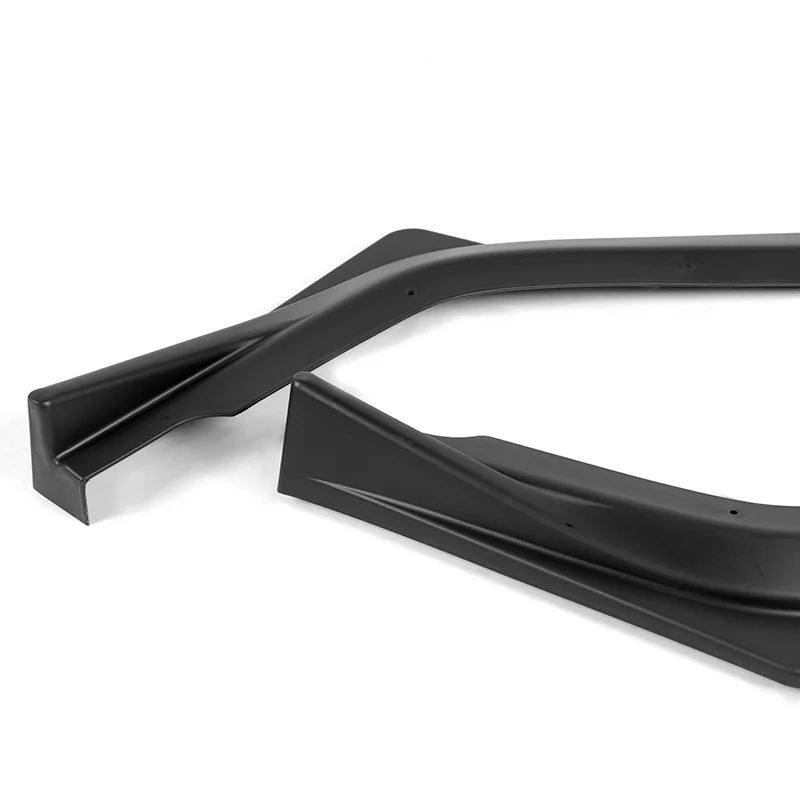 For 2018-2020 Subaru Legacy STi-Style JDM Matte Black Front Bumper Body Splitter Spoiler Lip 3PCS - Image 4