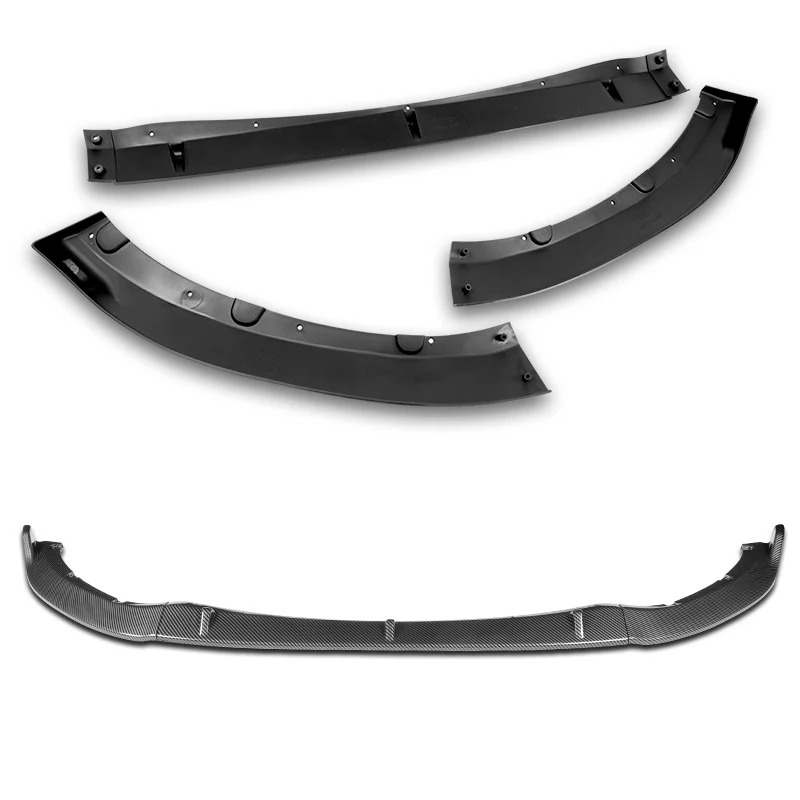 For 2016-2021 Mazda Miata MX-5 MP-Style JDM Carbon Look Front Bumper Body Splitter Spoiler Lip 3PCS - Image 4