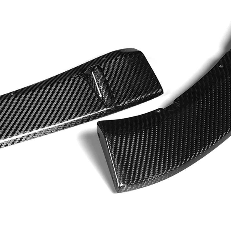 For 2016-2021 Mazda Miata MX-5 MP-Style JDM Real Carbon Fiber Front Bumper Body Splitter Spoiler Lip 3PCS - Image 2