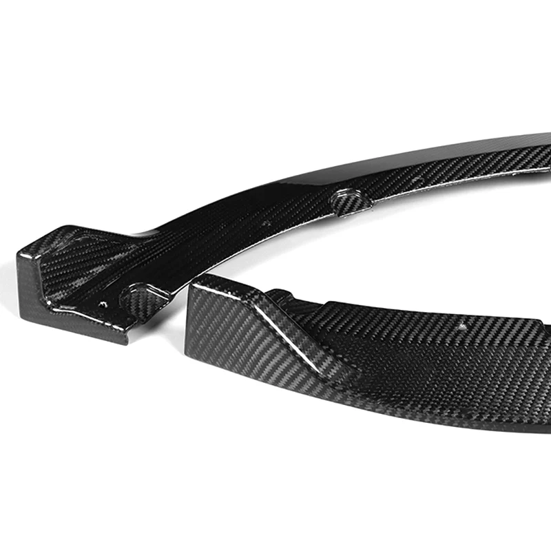 For 2016-2021 Mazda Miata MX-5 MP-Style JDM Real Carbon Fiber Front Bumper Body Splitter Spoiler Lip 3PCS - Image 3