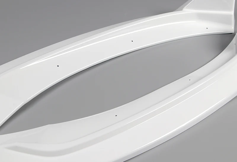 For 2017-2018 Hyundai Elantra Painted White Front Bumper Body Splitter Spoiler Lip 3PCS - Image 3