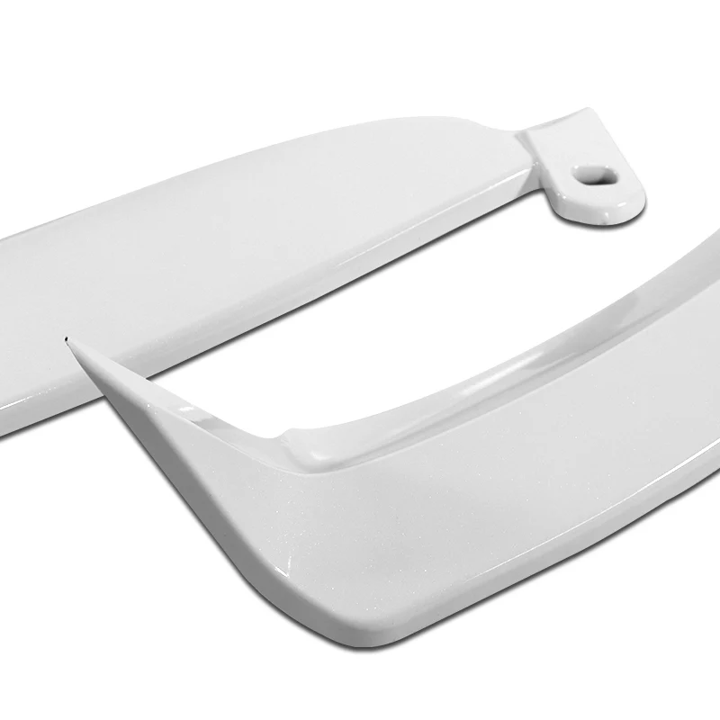 For 2017-2020 Mercedes E-Class W213 Painted White Front Bumper Body Splitter Spoiler Lip 3PCS - Image 2