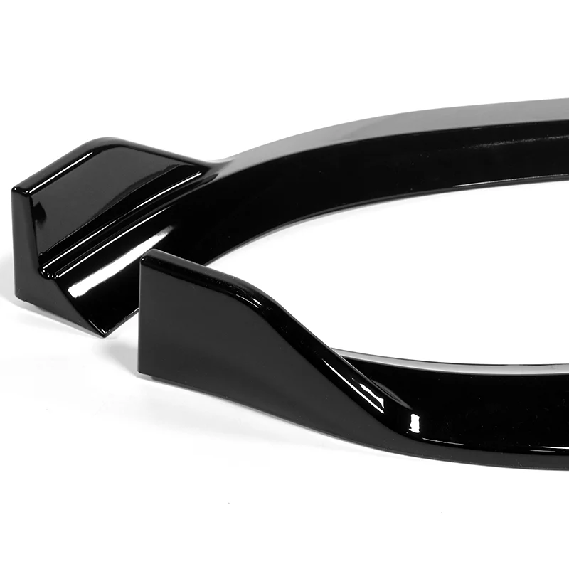 For 2017-2020 Mercedes E-Class W213 Painted Black Front Bumper Body Splitter Spoiler Lip 3PCS - Image 3