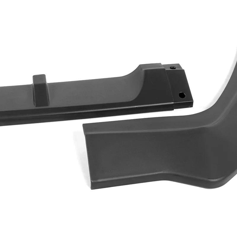 For 2019-2021 Toyota Avalon STP-Style Matte Black Front Bumper Body Splitter Spoiler Lip 3PCS - Image 2