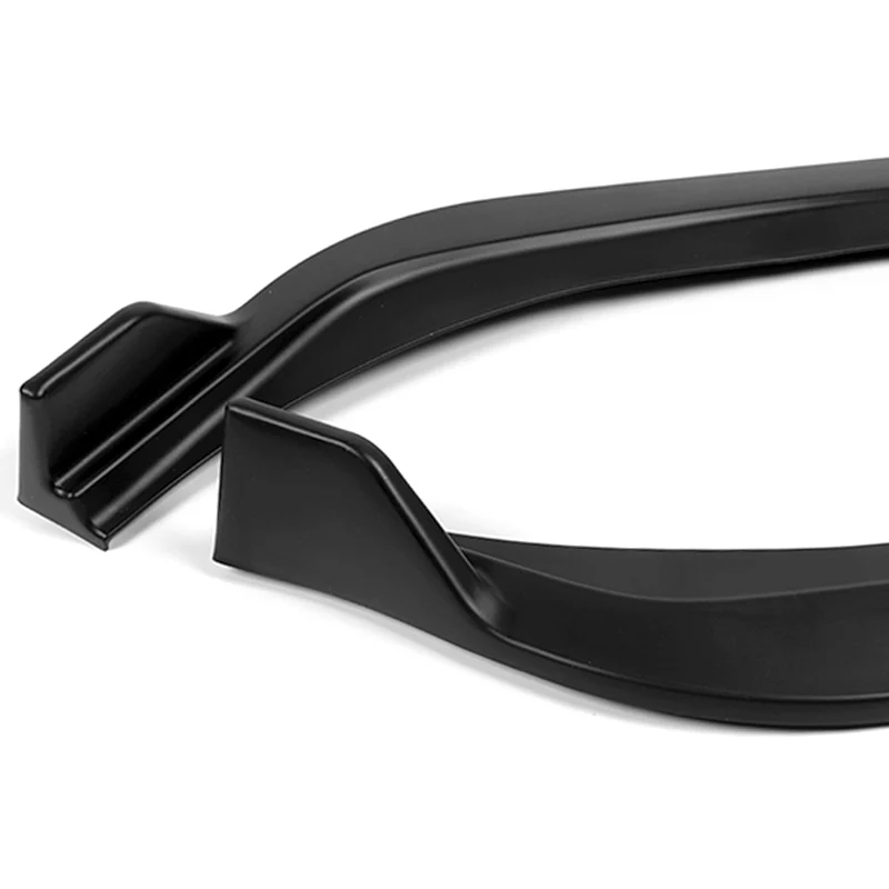 For 2018-2020 Toyota Sienna Black MP-Style Front Bumper Body Splitter Spoiler Lip 3PCS - Image 3