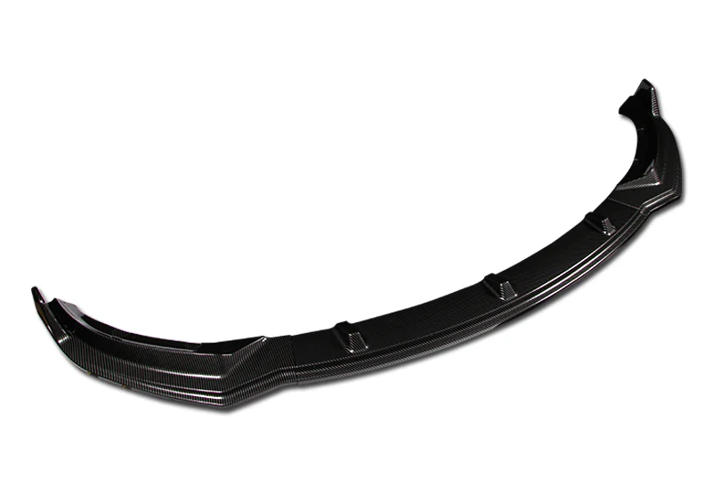 For 2017-2023 Tesla Model 3 Sedan Carbon Look Front Bumper Body Splitter Spoiler Lip 3PCS - Image 4