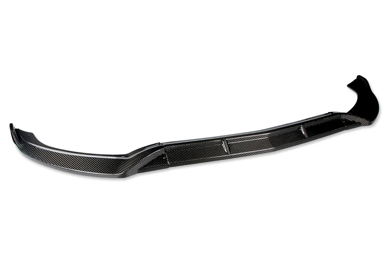 For 2015-2018 Mercedes-Benz W205 C-Class Real Carbon Front Bumper Body Splitter Spoiler Lip 3PCS - Image 3