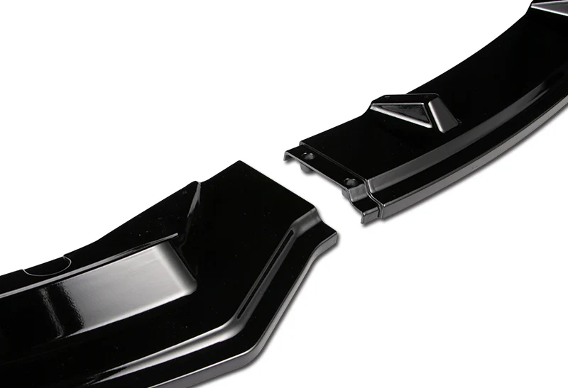 For 2017-2023 Tesla Model 3 Sedan Painted Black Front Bumper Body Splitter Spoiler Lip 3PCS - Image 3