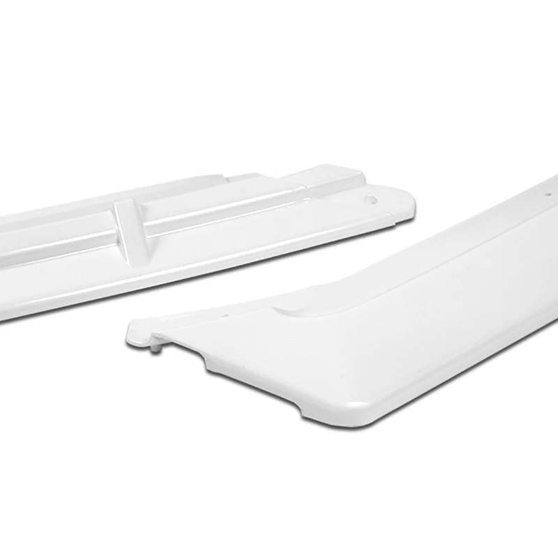 For 2018-2019 Hyundai Sonata Painted White Front Bumper Body Splitter Spoiler Lip 3PCS - Image 2