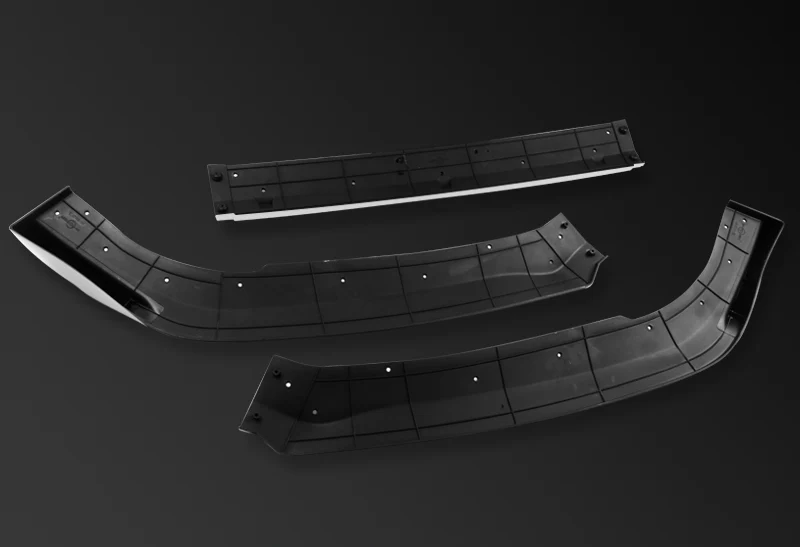 For 2018-2020 Honda Accord Painted White Front Bumper Body Splitter Spoiler Lip 3PCS - Image 3