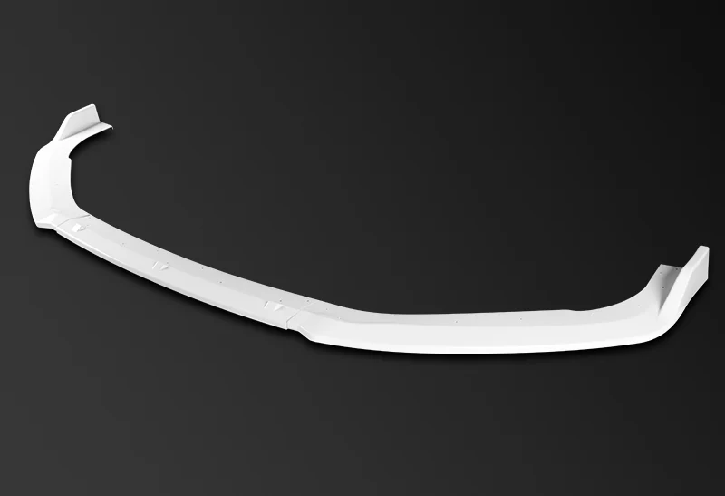 For 2018-2020 Honda Accord Painted White Front Bumper Body Splitter Spoiler Lip 3PCS - Image 4