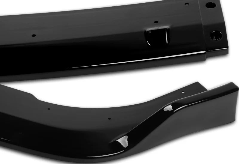 For 2018-2020 Honda Accord Painted Black Front Bumper Body Splitter Spoiler Lip 3PCS - Image 2