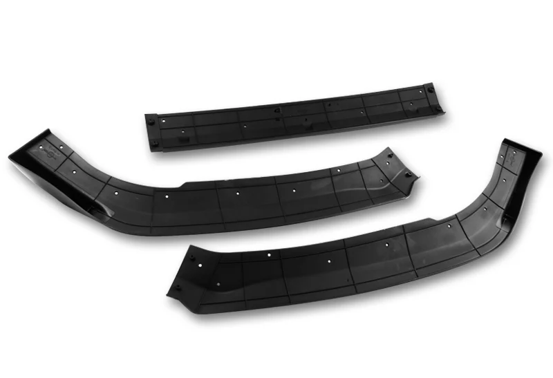 For 2018-2020 Honda Accord Painted Black Front Bumper Body Splitter Spoiler Lip 3PCS - Image 3