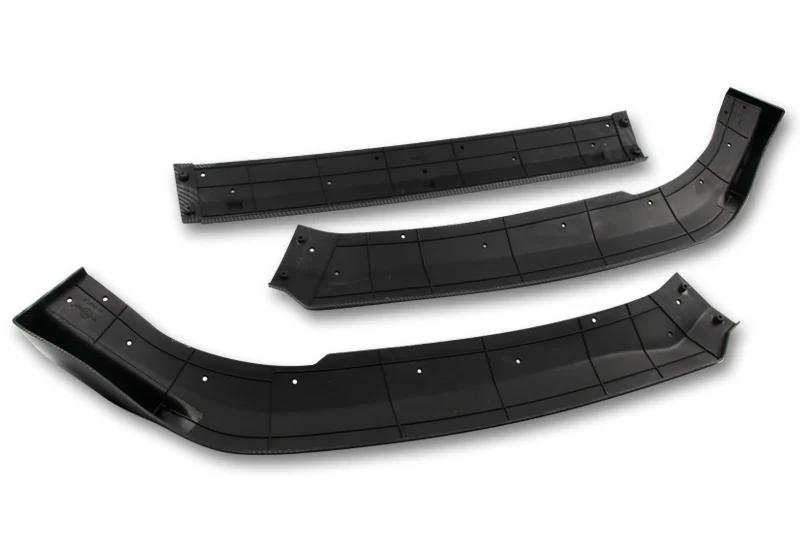 For 2018-2020 Honda Accord Carbon Look Front Bumper Body Splitter Spoiler Lip 3PCS - Image 3