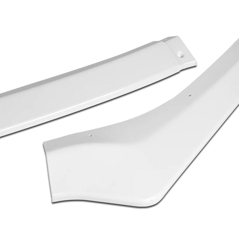 For 2018-2020 Subaru Legacy STi-Style JDM Painted White Front Bumper Body Splitter Spoiler Lip 3PCS - Image 2