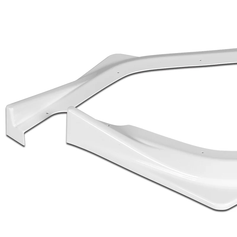 For 2018-2020 Subaru Legacy STi-Style JDM Painted White Front Bumper Body Splitter Spoiler Lip 3PCS - Image 4