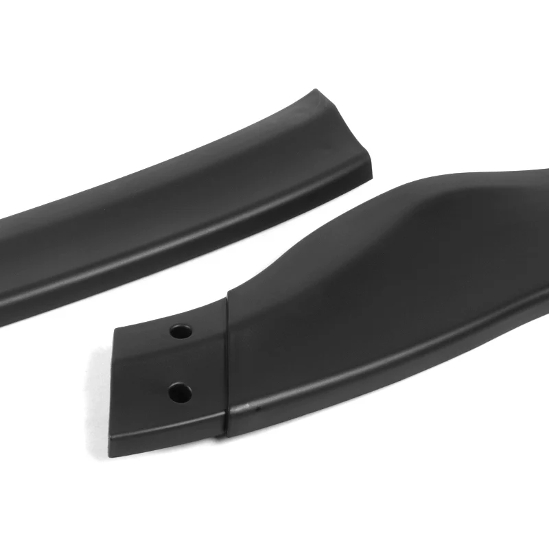 For 2011-2013 Lexus IS250 IS350 JDM Matte Black Front Bumper Body Splitter Spoiler Lip 3PCS - Image 2