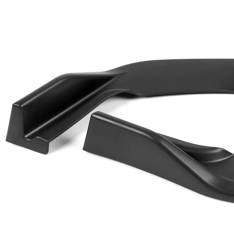 For 2011-2013 Lexus IS250 IS350 JDM Matte Black Front Bumper Body Splitter Spoiler Lip 3PCS - Image 3