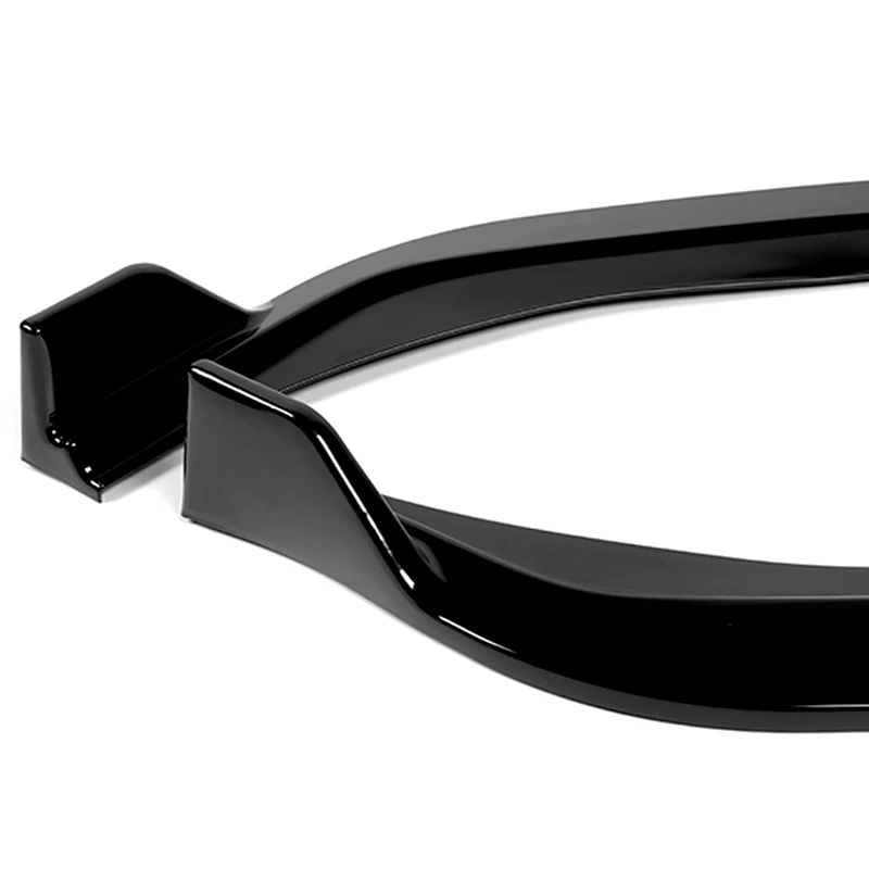 For 2018-2020 Toyota Sienna Painted Black MP-Style Front Bumper Body Splitter Spoiler Lip 3PCS - Image 3