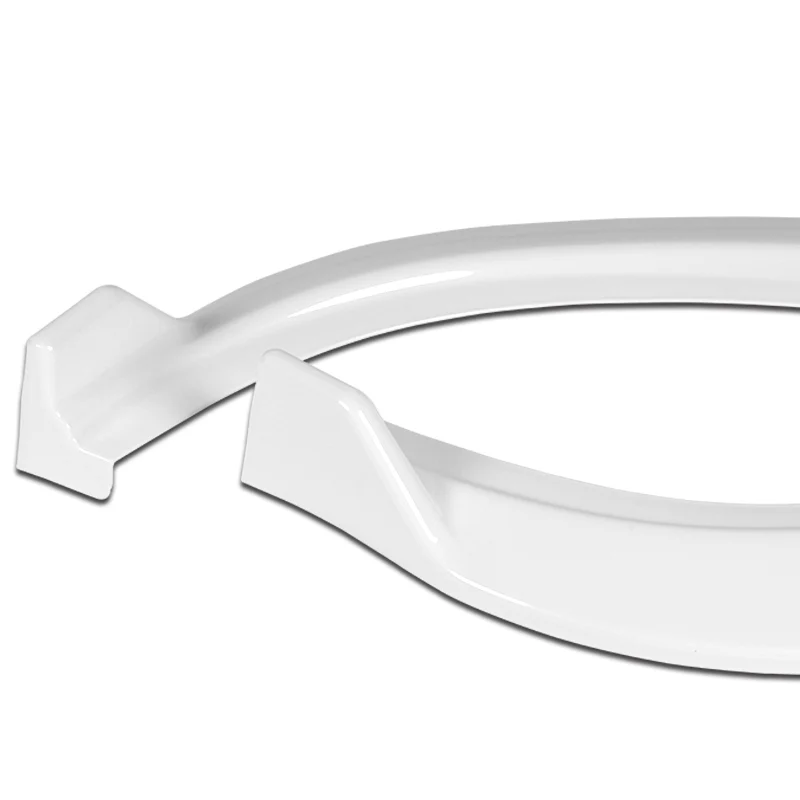 For 2019-2022 BMW G20 G21 3-Series Sport-Line Painted White Front Bumper Body Splitter Spoiler Lip 3PCS - Image 2
