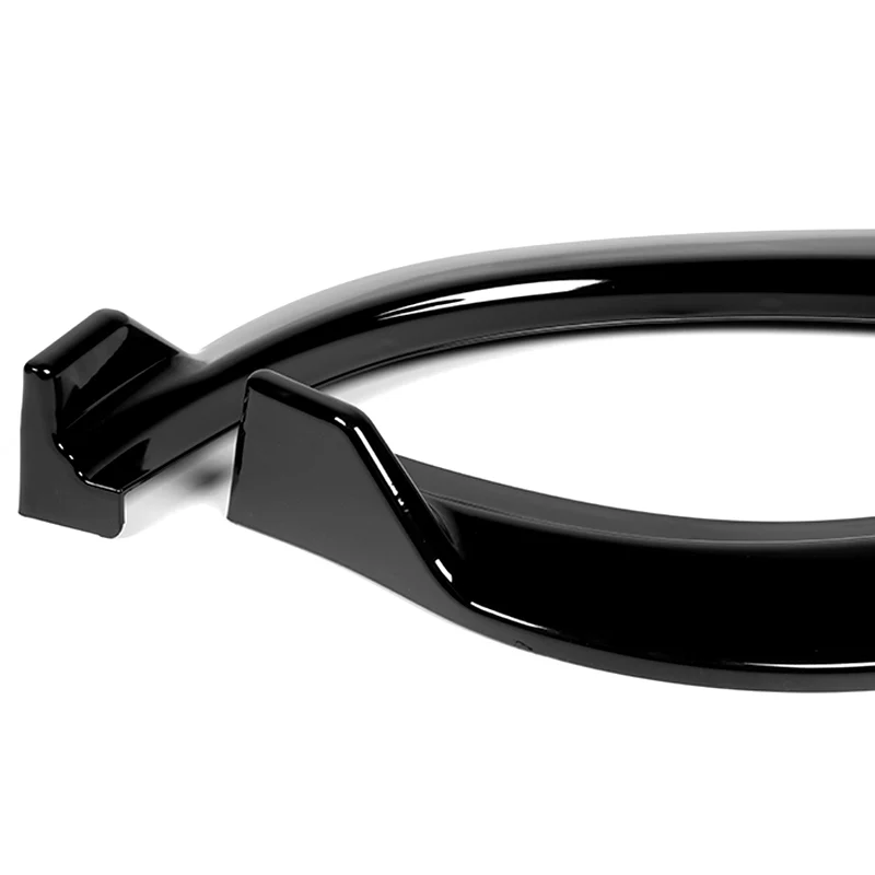 For 2019-2022 BMW G20 G21 3-Series Sport-Line Painted Black Front Bumper Body Splitter Spoiler Lip 3PCS - Image 4