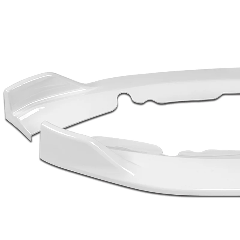For 2019-2021 Ford Fusion Painted White Front Bumper Body Splitter Spoiler Lip 3PCS - Image 3