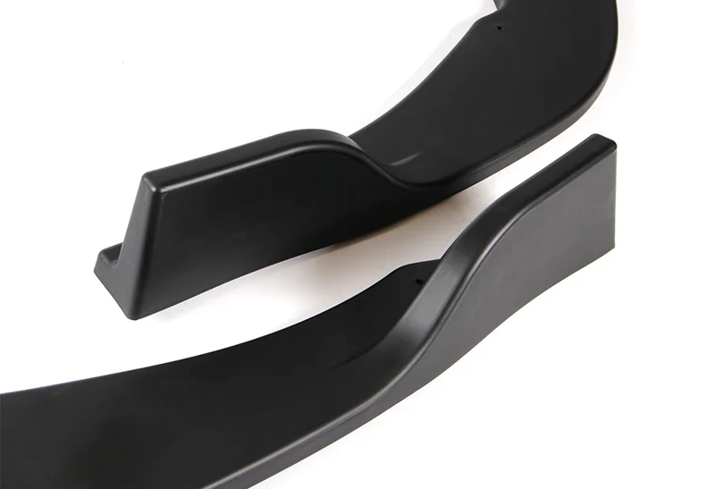 For 2018-2020 Toyota Camry Matte Black Front Bumper Body Splitter Spoiler Lip 3PCS - Image 3