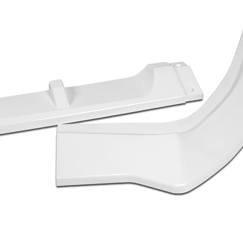 For 2019-2021 Toyota Avalon STP-Style Painted White Front Bumper Body Splitter Spoiler Lip 3PCS - Image 2