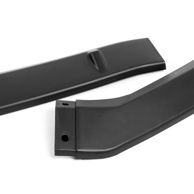 For 2016-2018 Nissan Maxima GT-Style Matte Black Front Bumper Body Splitter Spoiler Lip 3PCS - Image 2