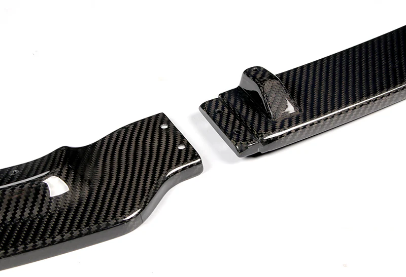 For 2014-2019 BMW F23 Convertible Real Carbon Fiber Front Bumper Body Splitter Spoiler Lip 3PCS - Image 3