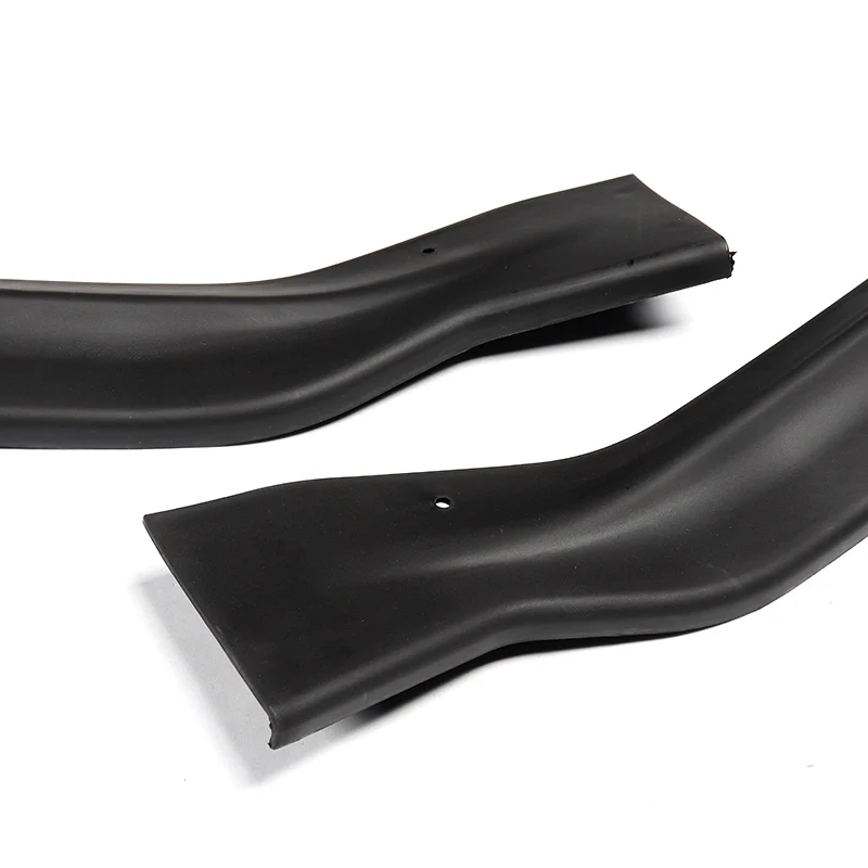For 2014-2016 Lexus IS250 IS350 F-Sport JDM Unpainted Matte Black Front Bumper Body Splitter Spoiler Lip 3PCS - Image 2