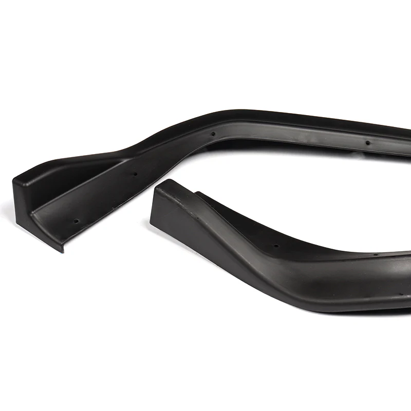 For 2014-2016 Lexus IS250 IS350 F-Sport JDM Unpainted Matte Black Front Bumper Body Splitter Spoiler Lip 3PCS - Image 4